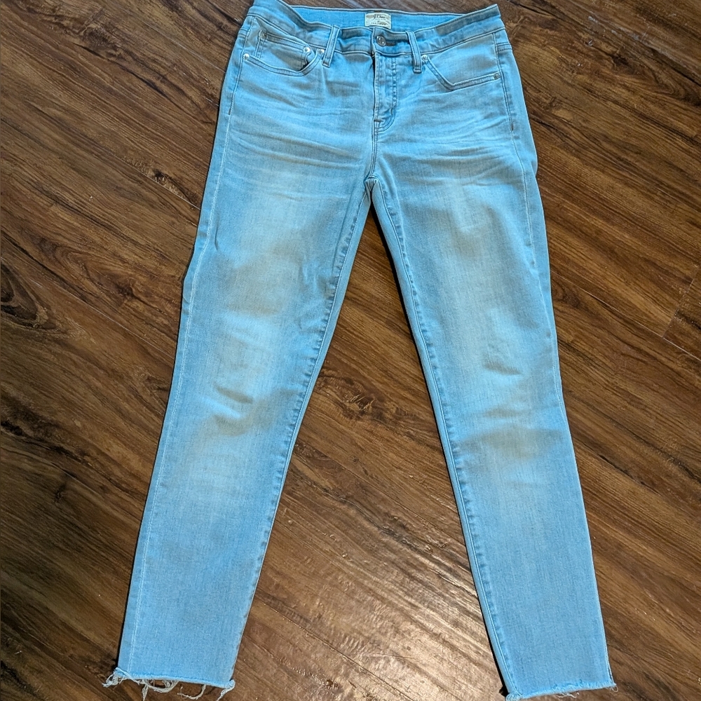 J. Crew Toothpick Jeans Cropped